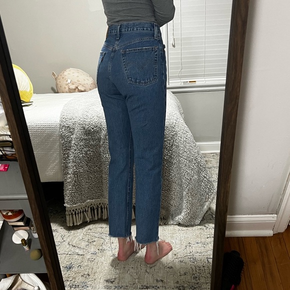 Levi's 501 Original Fit - Size 26 x 30, medium/dark wash - Picture 3 of 8